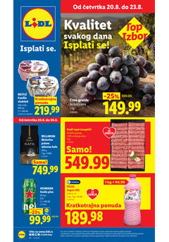 Lidl katalog akcija