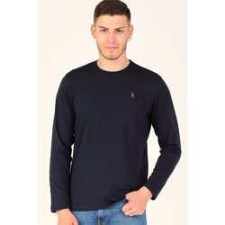 Dewberry T8588 BIKE COLLAR MEN'S SWEATSHIRT-DARK LACİVERT Cene