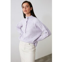 Trendyol Ženski džemper Detaljno siva Cene