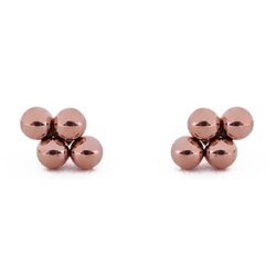  Minimalist earrings Irakli Rose Gold Cene