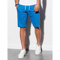 Ombre Muške kratke hlače Basic blue bijela Cene