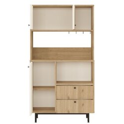 Hanah home RE3-SW oakwhite multi purpose cabinet Cene