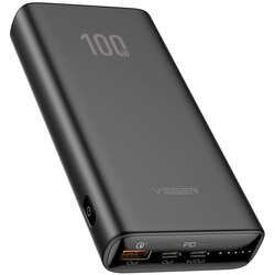 Veger T100 PowerBank 20.000 mAh T100, črn Cene