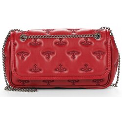 Vivienne Westwood Torbe za čez ramo CHAIN CROSSBODY PURSE Rdeča Cene