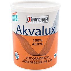 Interhem akvalux vodorazredivi akrilni bezbojni lak 750ml Cene