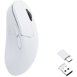 KEYCHRON M3 Mini Brezžična Miška Bela / 1000 Hz / Bluetooth / 2.4GHz / M3M-A3, (22126392) Cene