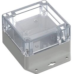 TRU COMPONENTS 6U07090906737 TC-13865252 industrijsko kućište 121.5 x 91.5 x 60 ABS-PC svijetlosiva, prozirna 1 kom. Cene