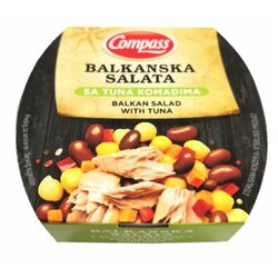 Compass balkanska salata sa tuna komadima 160g Cene