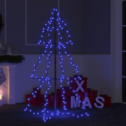 vidaXL novoletna jelka iz 160 led lučk notranje/zunanja 78x120 cm, (20670781) Cene