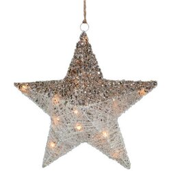 TINSEL S, zvezda, sa LED sijalicama, 40cm ( 765103 ) Cene