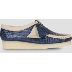 Clarks Originals Čevlji Derby Wallabee Modra Cene