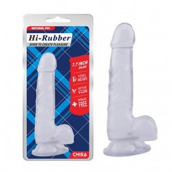Chisa Novelties 2023 Dildo Chisa Hi-rubber Clear 7,7'' Cene