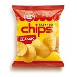 Chips Way slani 40g Cene