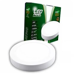 Eco LED panel nadgradni okrugli 18W 6500 Cene