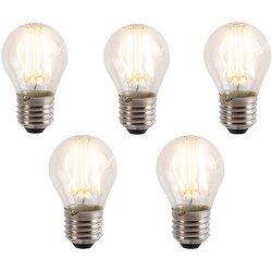 LUEDD Komplet 5 LED žarnic E27 s 3-stopenjsko zatemnitvijo P45 5W 700 lm 2700K Cene