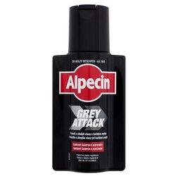 Alpecin Grey Attack 200 ml šampon šibki in oslabljeni lasje sivi lasje za moške Cene