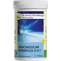 Dr. med. Ehrenberger - bio in naravni izdelki kompleks magnezija 5 v 1 - 180 kaps. Cene