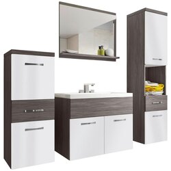 P & B kopalnica alba, bela, temno rjava, 5-Delno Cene