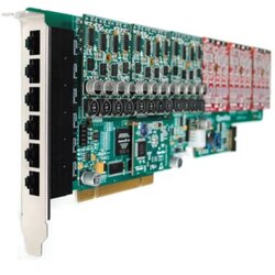 OpenVox AE2410P pci voip asterisk kartica w/ hardware echo cancellation EC2032-128 (24-portna, 6 slotova za FXO400/FXS400 module) Cene