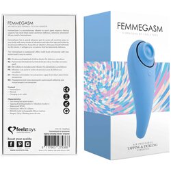 Feelztoys vibrator - FemmeGasm, tirkizan Cene