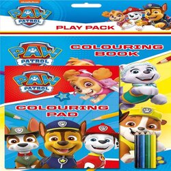 Commodore Paw Patrol - Mala i velika bojanka sa bojicama Cene
