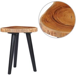 vidaXL Stolić za kavu 40 x 45 cm od masivne tikovine Cijene