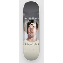 Toy Machine Templeton Portrait 8.25" Skateboard deska grey / white Cene