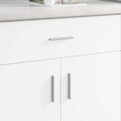 Drška Jednobojno 12 pcs Srebrno 105.7 x 7.4 x 15.5 mm Aluminij Cijene