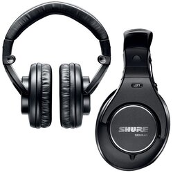 Shure SRH840 Headphones Wired Black Cene