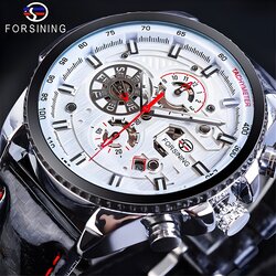 FORSINING Ura VI-14583 - Črna / Srebrna Cene