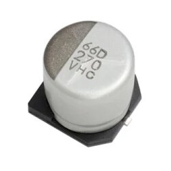 CHEMI-CON Nippon HHXC500ARA220MF61G elektrolitski kondenzator SMD 22 µF 50 V 20 % (Ø x D) 6.30 mm x 5.80 mm 1 St. Bulk Cene