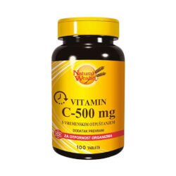 Natural Wealth Vitamin C 500mg Cene
