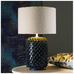 ONLI Stona lampa CERAMICA 1xE27/15W/230V 57 cm plava/krem Cene