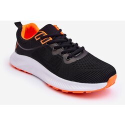Kesi Classic Men's Sport Shoes Lace-up Black-Orange Jasper Cene