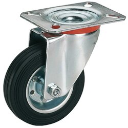 DÖRNER + HELMER zakretni kotač za transportna kolica (Promjer kotačića: 160 mm, Nosivost: 150 kg, Valjkasti ležaj, S pločom) Cene