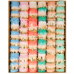 Meri Meri darila presenečenja crackers pastel fringe Cene