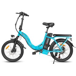 Samebike Zložljivo mestno električno kolo CY20, kolo z 20" naperami, 350 W 36 V 13 Ah, jezerno modra, (21960290) Cene