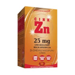 Pharmamed Zink 25mg Cene