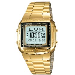 Casio ženski digitalni sat DB-360G-9A zlatni Cene