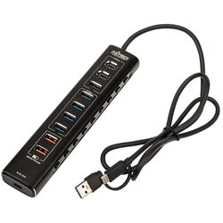 Nitro Concepts UH1 HIBRID USB HUB 10 PORTOVA Cene