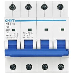 Chint 179737 NB1-63 4P B6 6kA DB zaštitna sklopka za vodove 4-polni 6 A 240 V, 415 V Cene