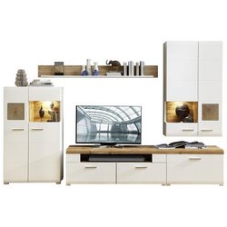 Hom`in DNEVNI REGAL, bela, barve hrasta Cene