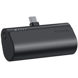 Veger V0556 mini hitri polnilnik, power bank 5000mAh - USB-C, črn Cene