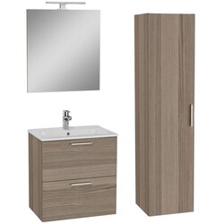 Vitra MIASET60CSET Mia 59 x 61 x 39,5 cm kopalniški sestav s stransko omarico Cene