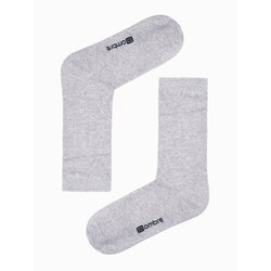 Ombre Clothing Men's socks U153 - grey 3 Cene