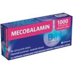 Mecobalamin Tablete 1000 Μg, Sublingvalne A30, 30 tableta Cene