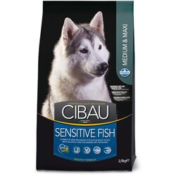 Cibau hrane za pse sklone alergijama srednjih i velikih rasa - riba i pirinač 2.5kg Cene