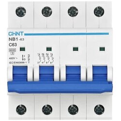 Chint 179742 NB1-63 4P C16 6kA DB zaštitna sklopka za vodove 4-polni 16 A 240 V, 415 V Cene