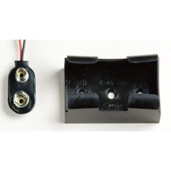 Takachi BH9V2 nosilec baterij 1x 9 V blok hitrosklopni priključek\, kabel (D x Š x V) 49.3 x 29.2 x 20 mm, (20635752) Cene