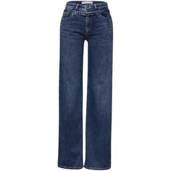 Street One Kavbojke bootcut Style Emee Wide Leg,mw,mid blue 380535 Modra Cene